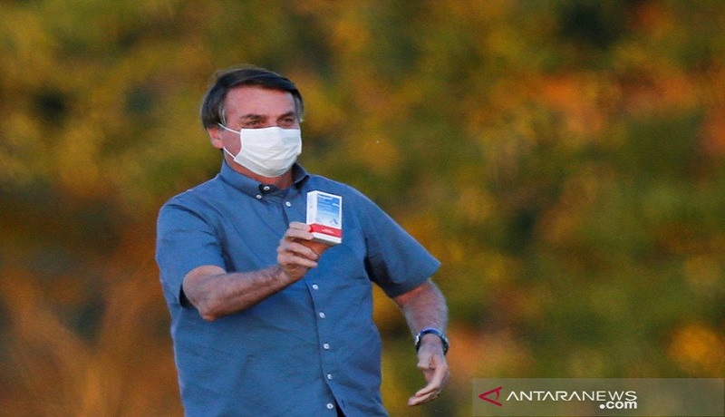 Presiden Brasil Jair Bolsonaro. Foto: Antara Presiden Brasil Jair Bolsonaro. Foto: Antara