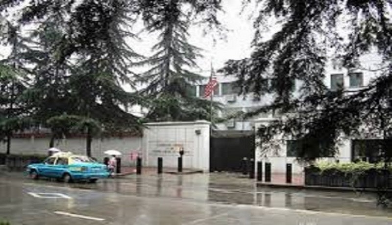 Konsulat Jenderal Amerika Serikat di Kota Chengdu, China. Foto: Antara Konsulat Jenderal Amerika Serikat di Kota Chengdu, China. Foto: Antara
