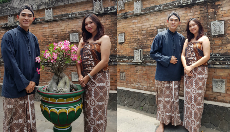 Ini dia pakaian Abdi Dalem yang khusus untuk memasuki permakaman Kotagede, Yogyakarta. Keren, ya (Foto : Annisa/GenPI.co) Ini dia pakaian Abdi Dalem yang khusus untuk memasuki permakaman Kotagede, Yogyakarta. Keren, ya (Foto : Annisa/GenPI.co)