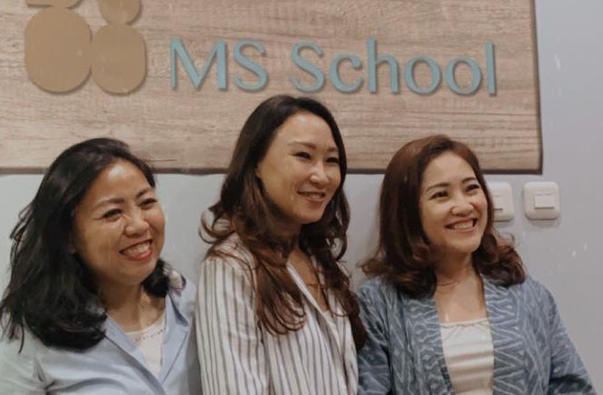 Foto opening MS School di kawasan Tebet, Jakarta Timur yang menawarkan inovasi terapi yoga untuk ABK. (Foto: Hafid/GenPI.co)) Foto opening MS School di kawasan Tebet, Jakarta Timur yang menawarkan inovasi terapi yoga untuk ABK. (Foto: Hafid/GenPI.co))