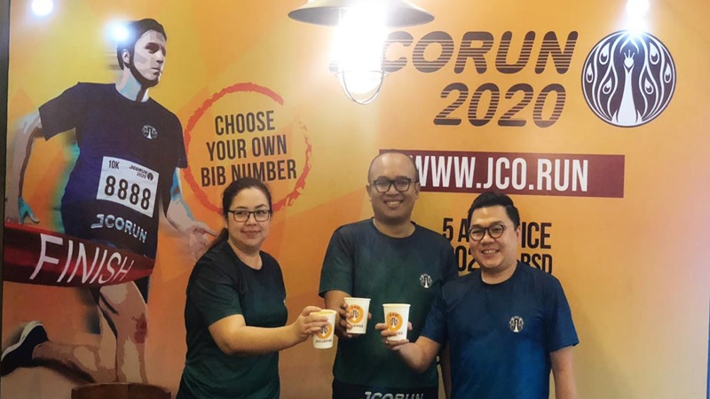 J.CO kembali gelar JCO Run (foto: GenPI.co) J.CO kembali gelar JCO Run (foto: GenPI.co)