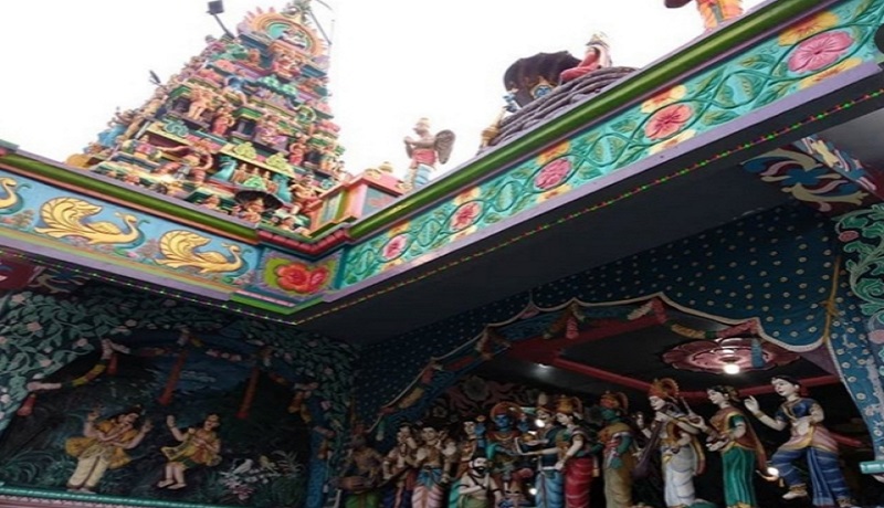 Kuil Shri Mariamman di Medan. Foto: Foto: Instagram/@rizkisitepu Kuil Shri Mariamman di Medan. Foto: Foto: Instagram/@rizkisitepu