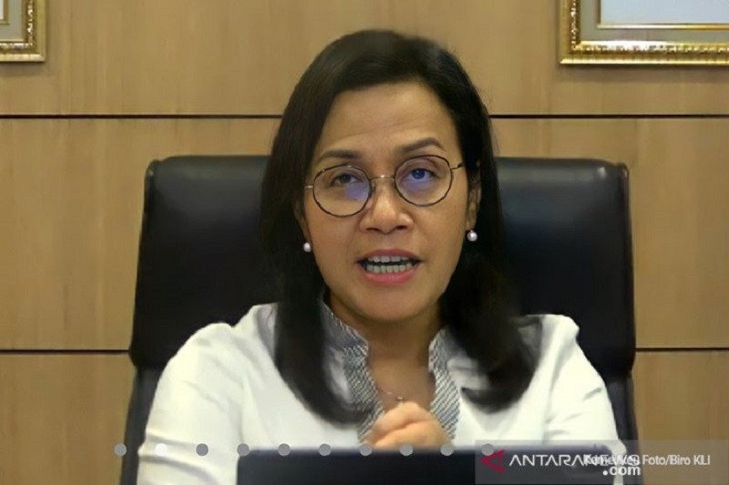 Menteri Keuangan Sri Mulyani Indrawati. (Foto: Antara/HO-Kemenkeu/pri.) Menteri Keuangan Sri Mulyani Indrawati. (Foto: Antara/HO-Kemenkeu/pri.)
