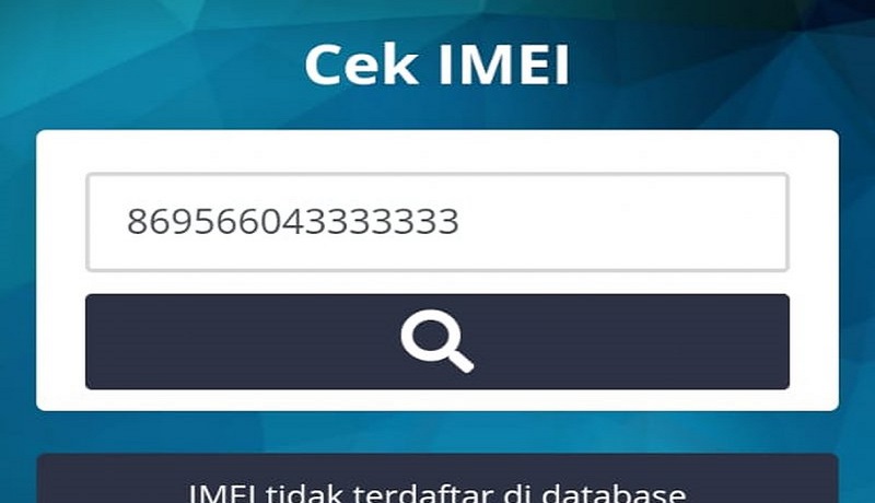 cara mengecek IMEI. Foto: Antara cara mengecek IMEI. Foto: Antara