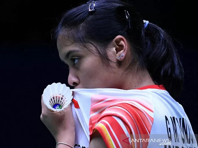Tunggal putri Gregoria Mariska Tunjung. Foto: Antara Tunggal putri Gregoria Mariska Tunjung. Foto: Antara