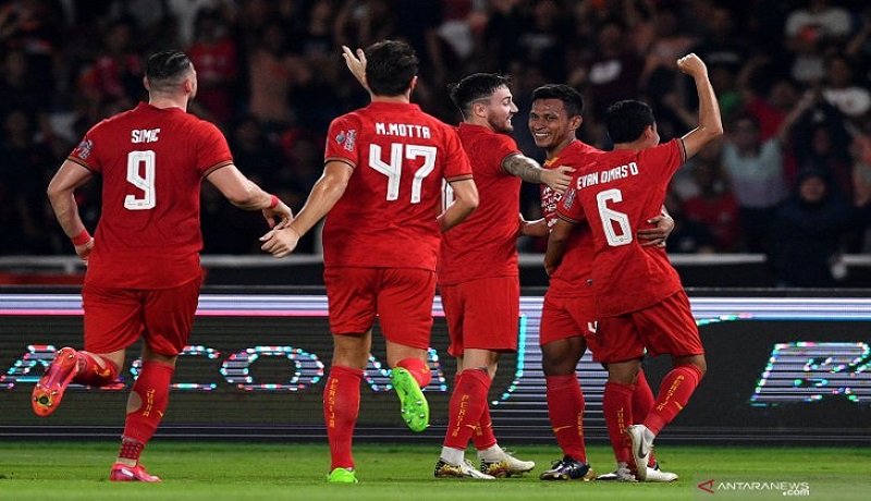 Pemain Persija Jakarta. Foto: Antaranews Pemain Persija Jakarta. Foto: Antaranews