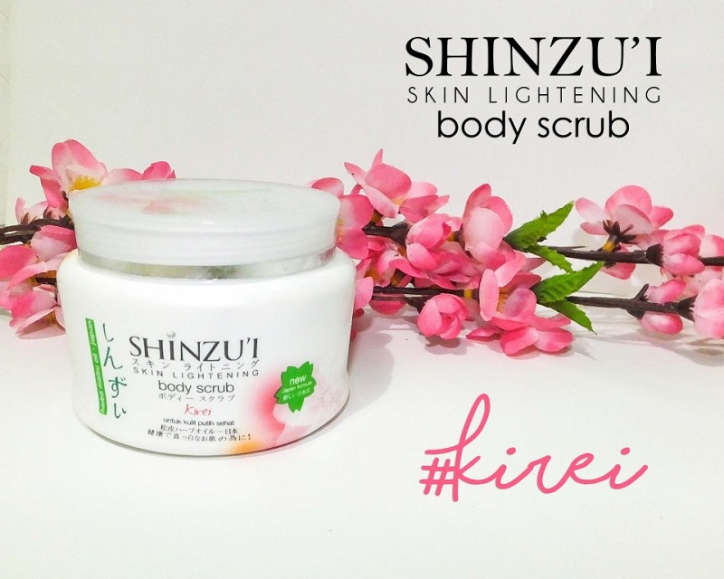 Shinzui Skin Lightening Body Scrub Myori (Foto : talktive tya) Shinzui Skin Lightening Body Scrub Myori (Foto : talktive tya)