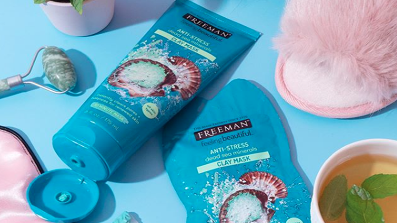 Freeman Anti Stress Dead Sea Minerals Clay Mask, foto : Instagram/ freemanbeauty Freeman Anti Stress Dead Sea Minerals Clay Mask, foto : Instagram/ freemanbeauty