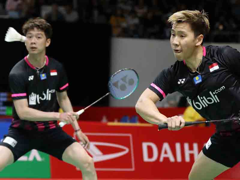 Marcus Fernaldi Gideon/Kevin Sanjaya Sukamuljo. Foto: PBSI Marcus Fernaldi Gideon/Kevin Sanjaya Sukamuljo. Foto: PBSI