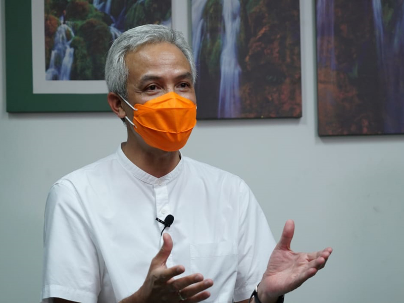 Ganjar Pranowo. Foto: Aan/GenPI.co Ganjar Pranowo. Foto: Aan/GenPI.co