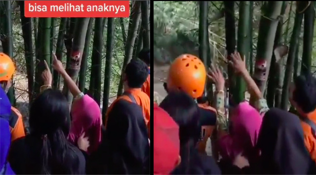 Pencarian seorang ibu terhadap anaknya, Eksan Aji Saputra, yang dikabarkan hilang berlangsung menyeramkan. Foto: Screen Shot Instagram/Ndorobeii Pencarian seorang ibu terhadap anaknya, Eksan Aji Saputra, yang dikabarkan hilang berlangsung menyeramkan. Foto: Screen Shot Instagram/Ndorobeii