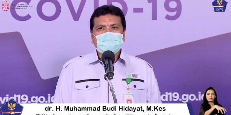Plt Dirjen Pencegahan dan Pengendalian Penyakit Kementerian Kesehatan dr. H. Muhammad Budi Hidayat, M. Kes (Foto: BNPB) Plt Dirjen Pencegahan dan Pengendalian Penyakit Kementerian Kesehatan dr. H. Muhammad Budi Hidayat, M. Kes (Foto: BNPB)