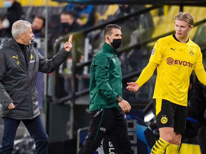 Erling Braut Haaland. Foto: Twitter/BlackYellow Erling Braut Haaland. Foto: Twitter/BlackYellow