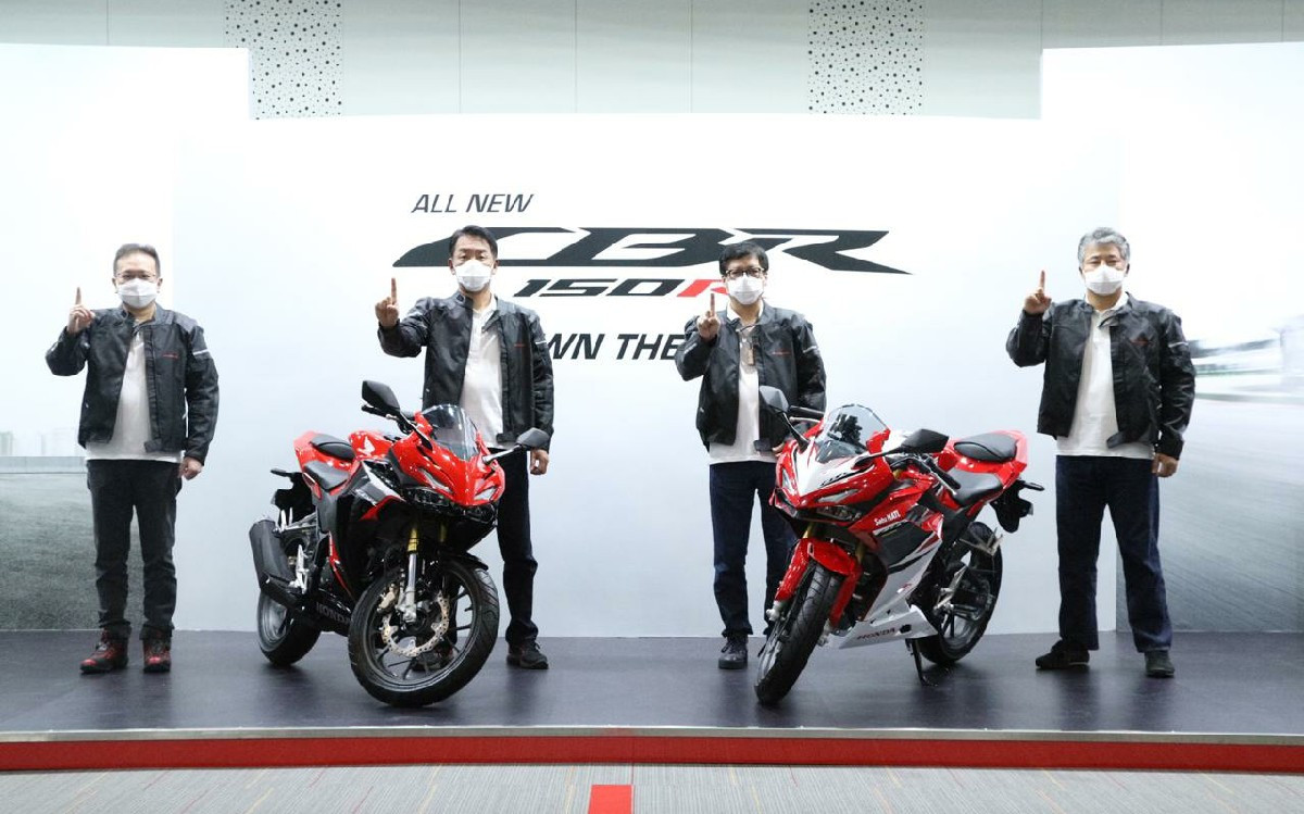 Honda CBR150R resmi diluncurkan. Foto: AHM Honda CBR150R resmi diluncurkan. Foto: AHM