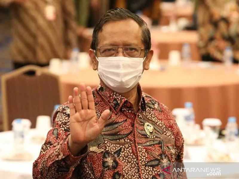 Mahfud MD. Foto: Antara Mahfud MD. Foto: Antara