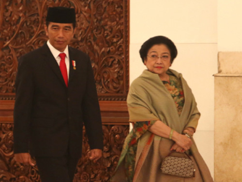 Presiden Jokowi dan Megawati Soekarnoputri. Foto: Ricardo/JPNN.com/GenPI.co Presiden Jokowi dan Megawati Soekarnoputri. Foto: Ricardo/JPNN.com/GenPI.co