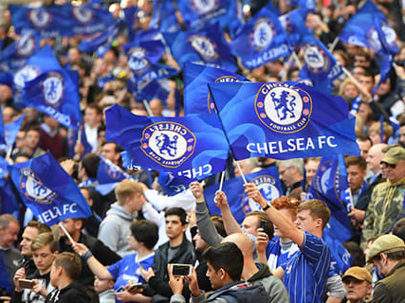Suporter Chelsea. Foto: Chelsea FC Suporter Chelsea. Foto: Chelsea FC