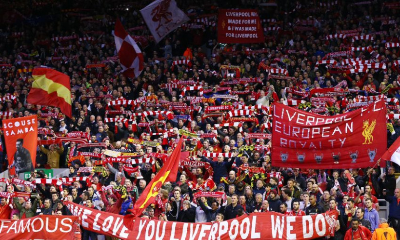 Suporter Liverpool. Foto: Liverpool Suporter Liverpool. Foto: Liverpool