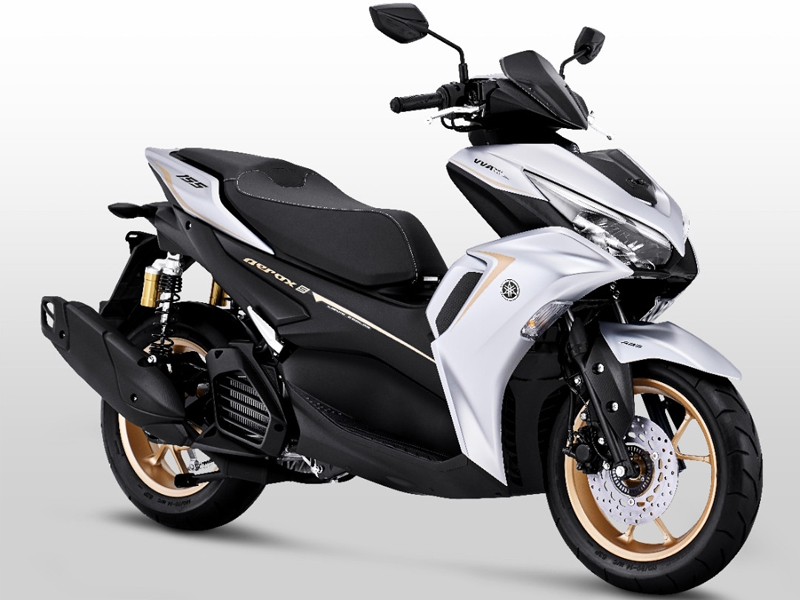 Yamaha Aerox 155 Connected. Foto: YIMM Yamaha Aerox 155 Connected. Foto: YIMM