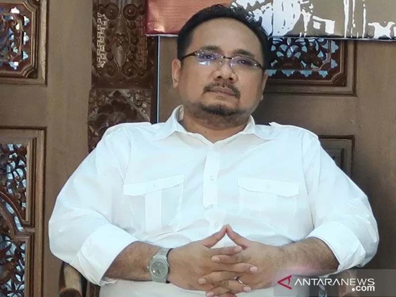Yaqut Cholil Qoumas. Foto: Boyke Ledy Watr/Antaranews Yaqut Cholil Qoumas. Foto: Boyke Ledy Watr/Antaranews