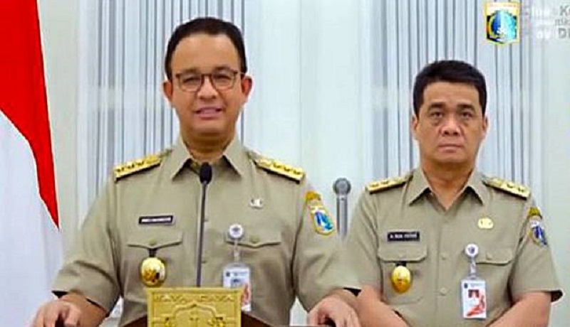 Anies Baswedan dan Ahmad Riza Patria. FOTO: Antara Anies Baswedan dan Ahmad Riza Patria. FOTO: Antara