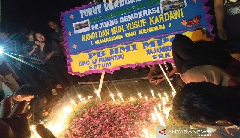 Ilustrasi mahasiswa gugur saat demo. FOTO: Antara Ilustrasi mahasiswa gugur saat demo. FOTO: Antara