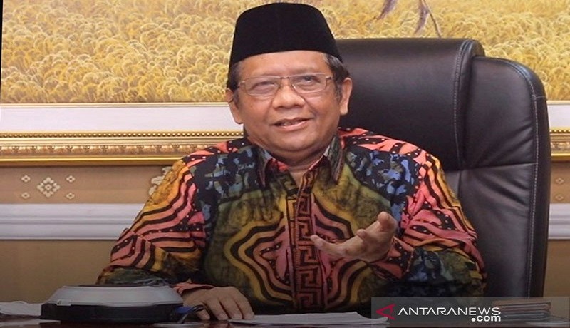 Menko Polhukam Mahfud MD. Foto: Antara Menko Polhukam Mahfud MD. Foto: Antara
