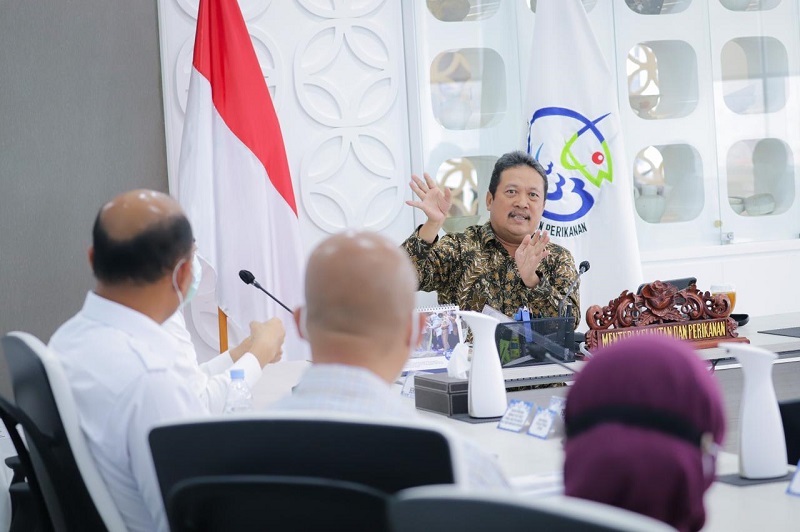 Menteri Kelautan dan Perikanan Sakti Wahyu Trenggono ( foto: dok kkp) Menteri Kelautan dan Perikanan Sakti Wahyu Trenggono ( foto: dok kkp)