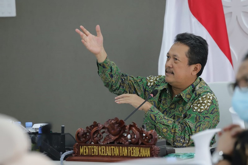 Menteri Kelautan dan Perikanan Sakti Wahyu Trenggono dalam rapat koordinasi bersama Menko Marves Luhut Binsar Pandjaitan, Selasa (23/2) (foto: Dok KKP) Menteri Kelautan dan Perikanan Sakti Wahyu Trenggono dalam rapat koordinasi bersama Menko Marves Luhut Binsar Pandjaitan, Selasa (23/2) (foto: Dok KKP)