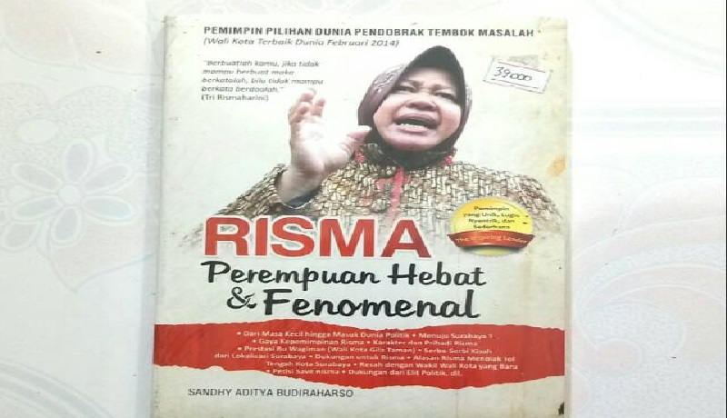 Buku Risma Perempuan Hebat dan Fenomenal. (Tokepedia) Buku Risma Perempuan Hebat dan Fenomenal. (Tokepedia)
