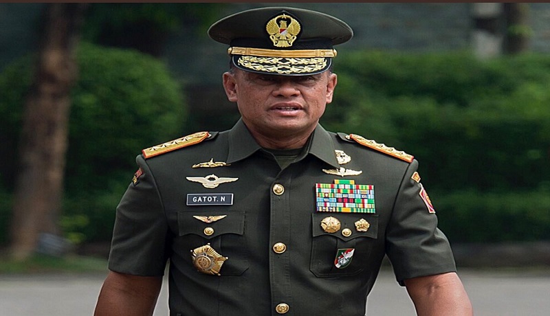 Mantan Panglima TNI Gatot Numantyo. FOTO: Antara Mantan Panglima TNI Gatot Numantyo. FOTO: Antara