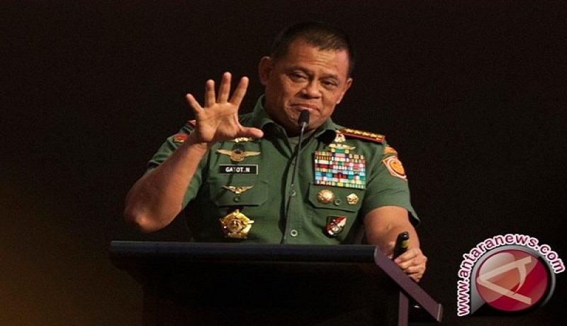 Mantan Panglima TNI Gatot Numantyo. FOTO: Antara Mantan Panglima TNI Gatot Numantyo. FOTO: Antara
