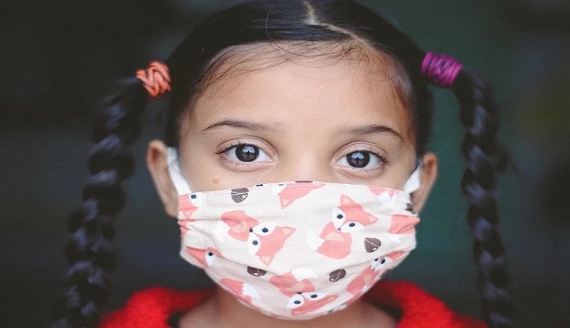 Ilustrasi masker anak. (Pixabay) Ilustrasi masker anak. (Pixabay)