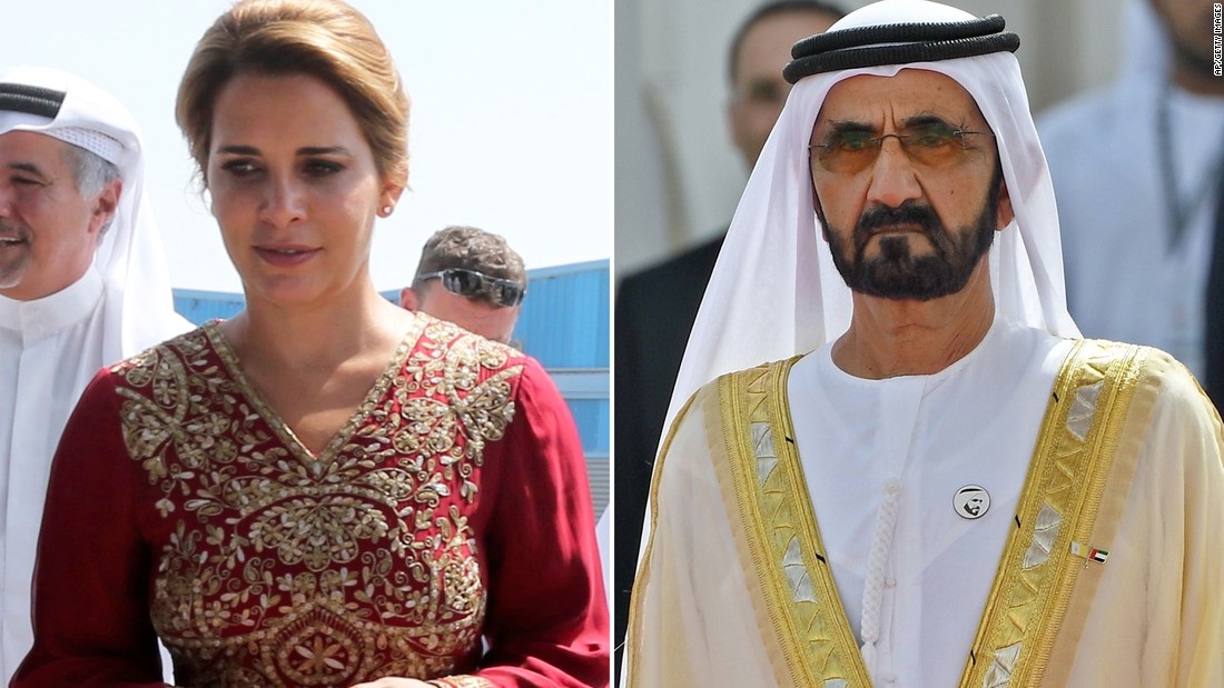 Putri Yordania Haya Bint Al-Hussein dan mantan suaminya penguasa Dubai Sheikh Mohammed Bin Rashid Al-Maktoum. (Foto: cnn.com) Putri Yordania Haya Bint Al-Hussein dan mantan suaminya penguasa Dubai Sheikh Mohammed Bin Rashid Al-Maktoum. (Foto: cnn.com)