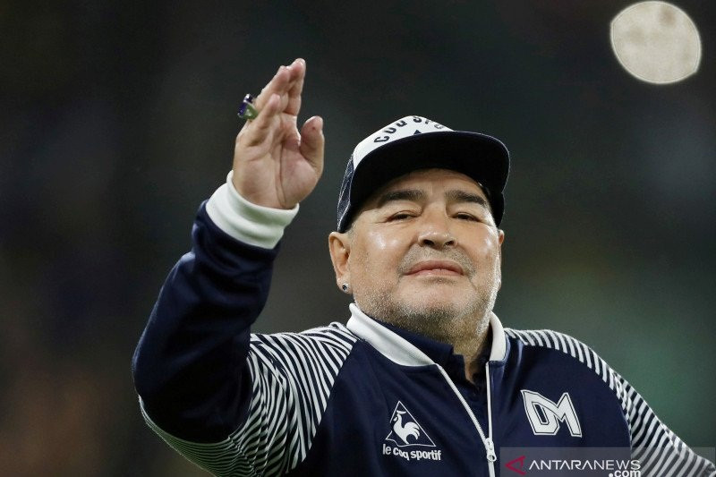 Mendiang Diego Maradona. (Foto: Antara) Mendiang Diego Maradona. (Foto: Antara)