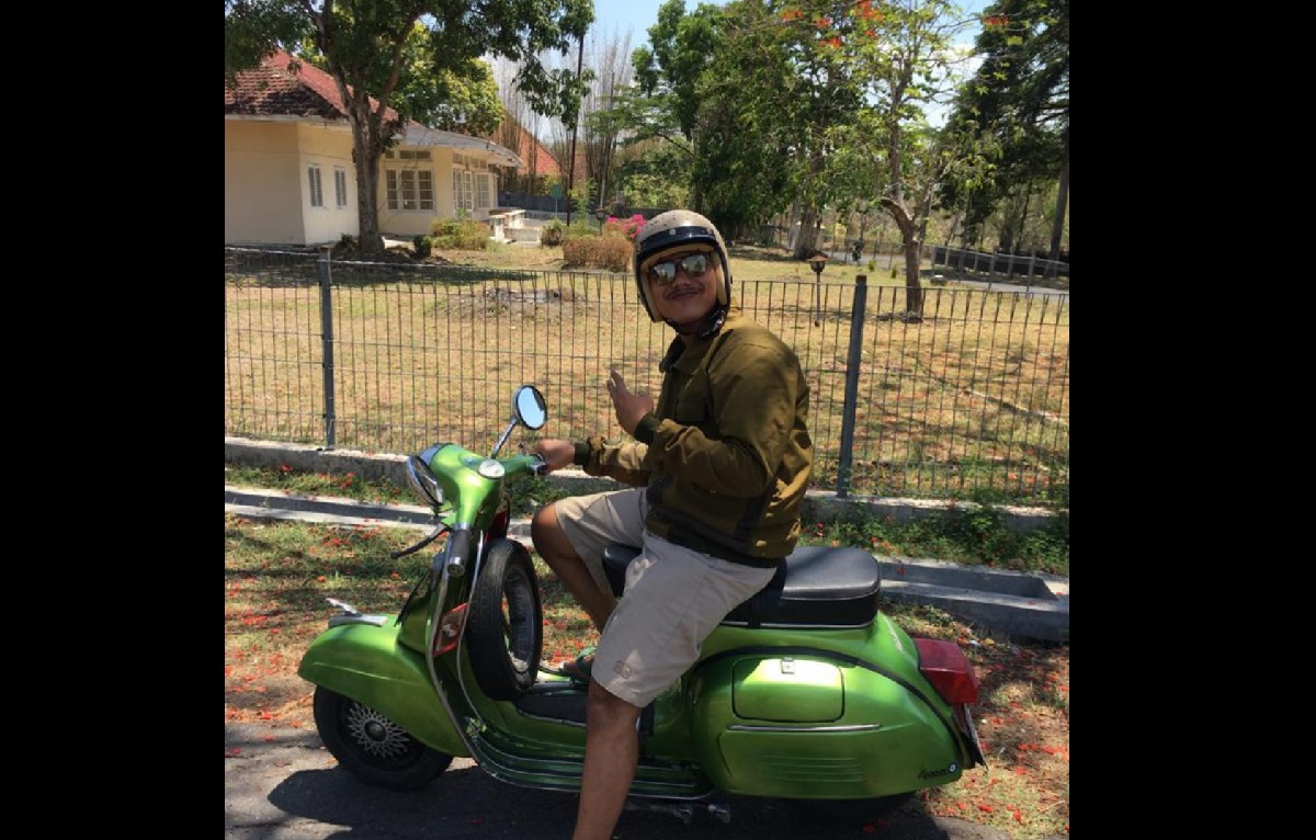 Kolektor motor tua, Hafidh Farizal (Foto: Dok: Hafidh Farizal) Kolektor motor tua, Hafidh Farizal (Foto: Dok: Hafidh Farizal)