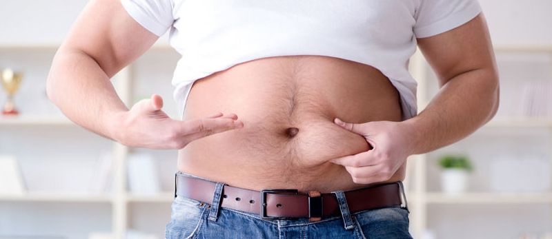 Ilustrasi pria obesitas. Foto: Provitamil Ilustrasi pria obesitas. Foto: Provitamil