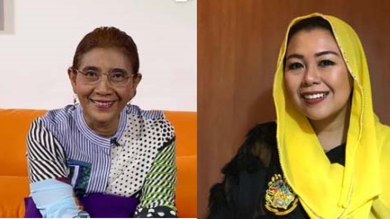 Susi Pudjiastuti, dan Yenny wahid (foto: SC IG @yennywahid dan @susipudjiastuti115) Susi Pudjiastuti, dan Yenny wahid (foto: SC IG @yennywahid dan @susipudjiastuti115)