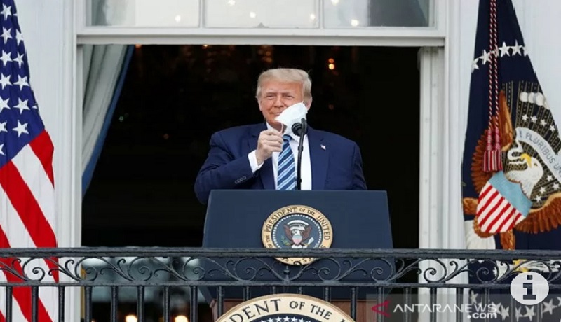 Presiden AS Donald Trump: FOTO: Joshua Roberts/Reuters/Antara Presiden AS Donald Trump: FOTO: Joshua Roberts/Reuters/Antara
