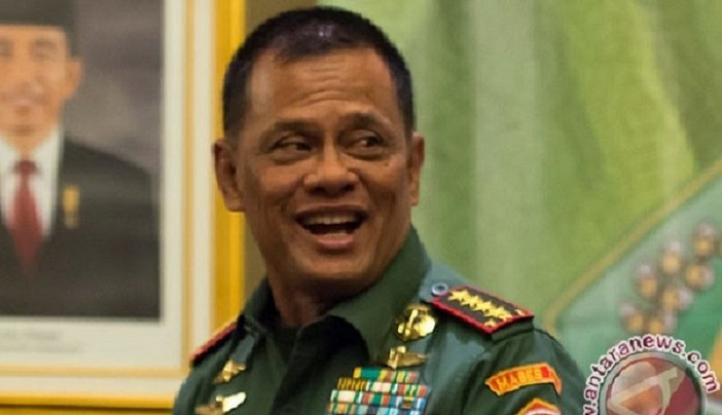 Mantan Panglima TNI Gatot Numantyo. FOTO: Antara Mantan Panglima TNI Gatot Numantyo. FOTO: Antara