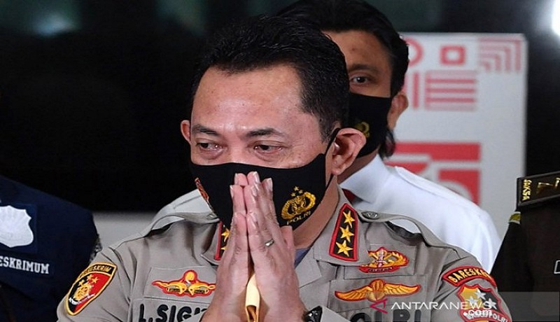 Kapolri Jenderal Listyo Sigit. FOTO: Antara Kapolri Jenderal Listyo Sigit. FOTO: Antara