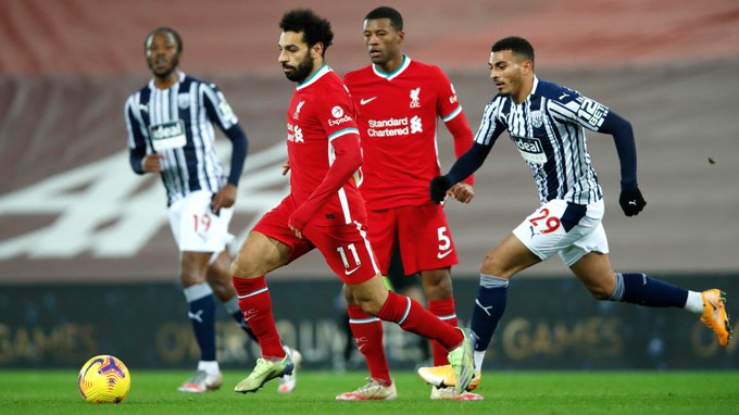 Aksi striker Liverpool, Mohamed Salah. (foto: twitter.com/LFC) Aksi striker Liverpool, Mohamed Salah. (foto: twitter.com/LFC)