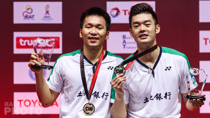 Lee Yang/Wang Chi-Lin. (foto: Badminton Photo) Lee Yang/Wang Chi-Lin. (foto: Badminton Photo)