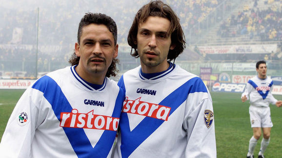 Roberto Baggio dan Andrea Pirlo, para mantan Inter Milan dan Juventus. (foto: 90min) Roberto Baggio dan Andrea Pirlo, para mantan Inter Milan dan Juventus. (foto: 90min)