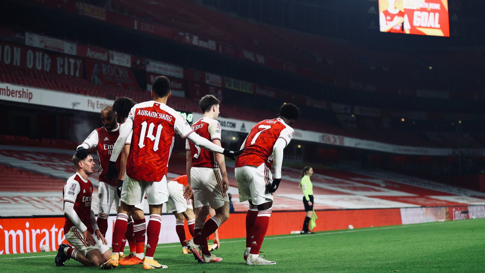 Skuad Arsenal. (foto: twitter.com/Arsenal) Skuad Arsenal. (foto: twitter.com/Arsenal)