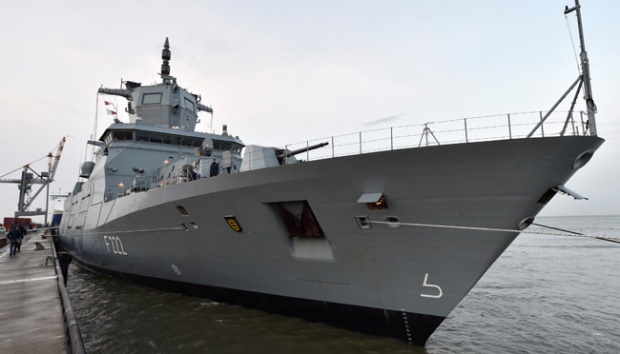 Kapal perang Baden-Wuertemberg ditampilkan dalam presentasi kepada awak media di Laut Utara, Jerman, 12 Januari 2017. Kapal kelas fregat ini akan menjadi salah satu kendaraan pasukan Angkatan Laut Jerman, Bundeswehr. Foto: Reuters. Kapal perang Baden-Wuertemberg ditampilkan dalam presentasi kepada awak media di Laut Utara, Jerman, 12 Januari 2017. Kapal kelas fregat ini akan menjadi salah satu kendaraan pasukan Angkatan Laut Jerman, Bundeswehr. Foto: Reuters.
