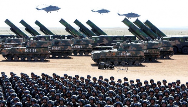 Latihan militer China. Foto: REUTERS/String. Latihan militer China. Foto: REUTERS/String.