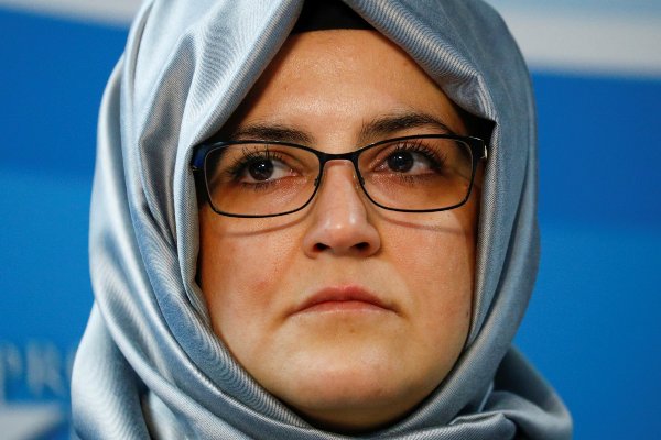 Tunangan Khashoggi, Hatice Cengiz. Foto: Reuters. Tunangan Khashoggi, Hatice Cengiz. Foto: Reuters.