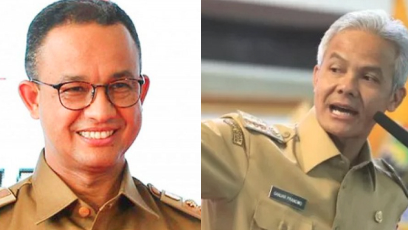 Anies Baswedan dan Ganjar Pranowo (foto: Antara) Anies Baswedan dan Ganjar Pranowo (foto: Antara)