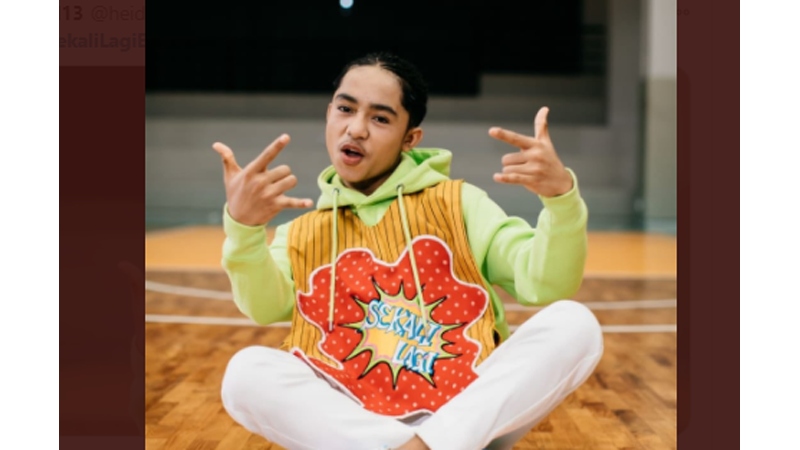 Betrand Peto Putra Onsu meriilis music video (MV) Sekali Lagi (sumber foto: SC Twitter @heidyajah) Betrand Peto Putra Onsu meriilis music video (MV) Sekali Lagi (sumber foto: SC Twitter @heidyajah)